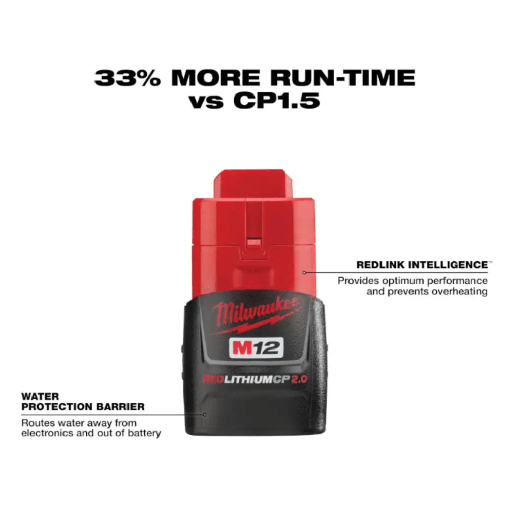 M12™ 12-VOLT LITHIUM-ION CORDLESS 3/8" RIGHT ANGLE DRILL/DRIVER - A&R Supply - Air Conditioning & Refrigeration Wholesaler - MILWAUKEE