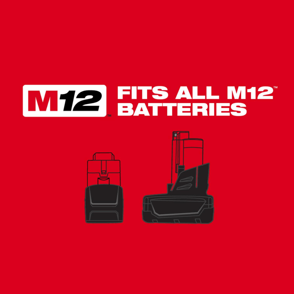 M12™ 1/4" HEX RIGHT ANGLE IMPACT DRIVER KIT - A&R Supply - Air Conditioning & Refrigeration Wholesaler - MILWAUKEE