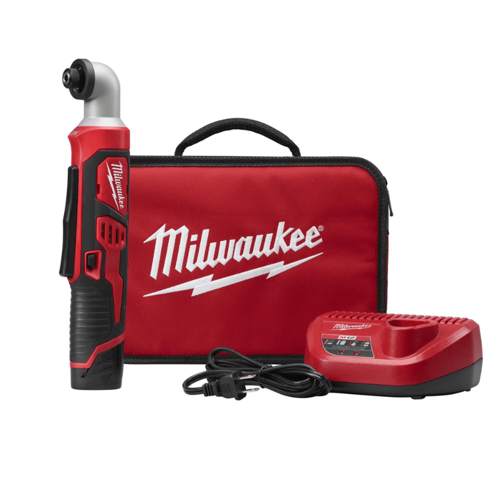 M12™ 1/4" HEX RIGHT ANGLE IMPACT DRIVER KIT - A&R Supply - Air Conditioning & Refrigeration Wholesaler - MILWAUKEE