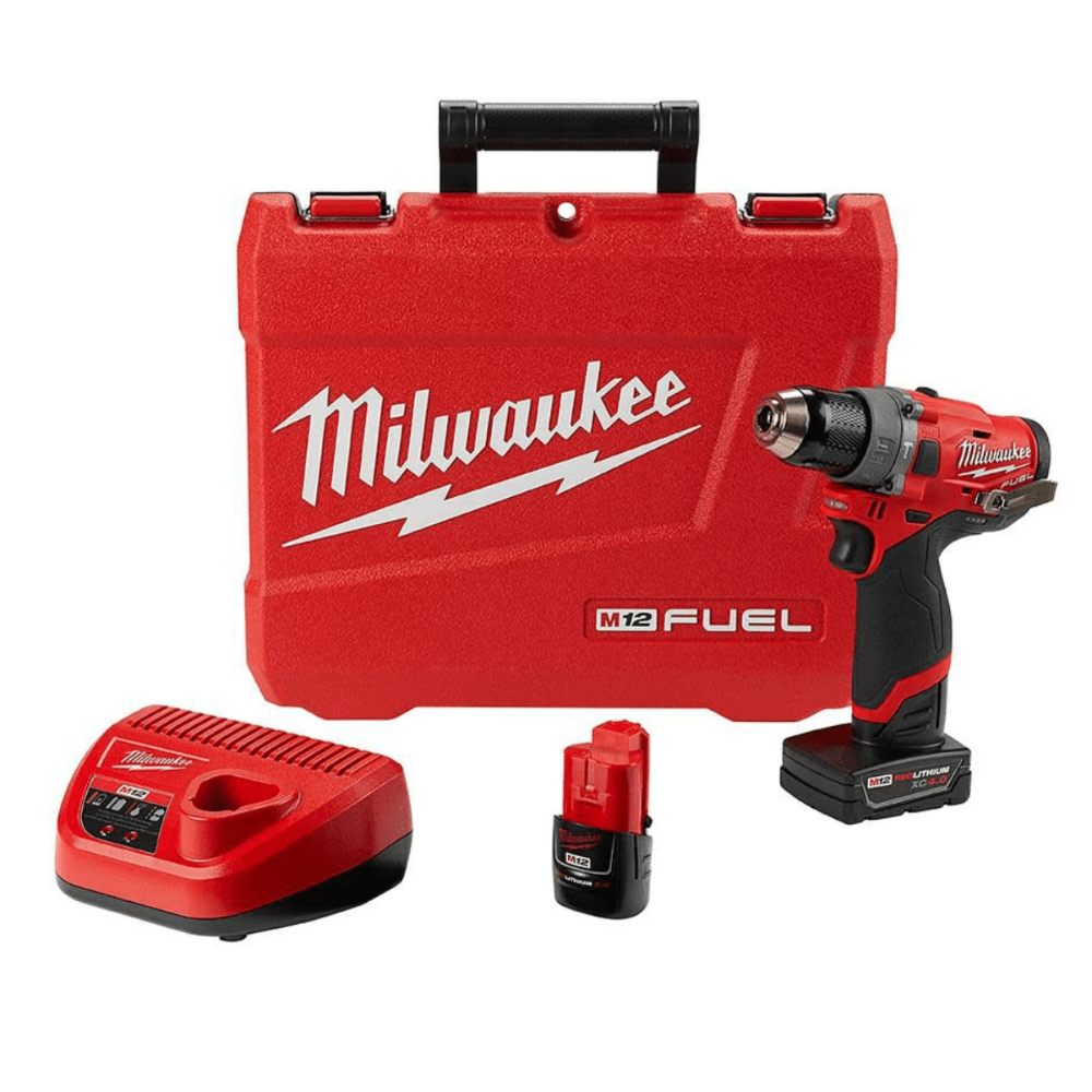 M12 FUEL™ 1/2 IN. CORDLESS HAMMER DRILL KIT - A&R Supply - Air Conditioning & Refrigeration Wholesaler - MILWAUKEE