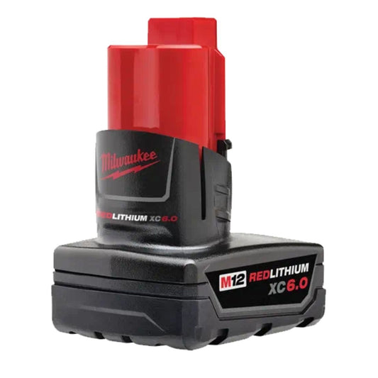M12™ REDLITHIUM™ XC6.0 BATTERY - A&R Supply - Air Conditioning & Refrigeration Wholesaler - MILWAUKEE