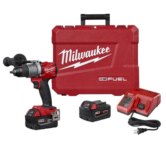 M18™ FUEL 1/2" HAMMER DRILL KIT - A&R Supply - Air Conditioning & Refrigeration Wholesaler - MILWAUKEE