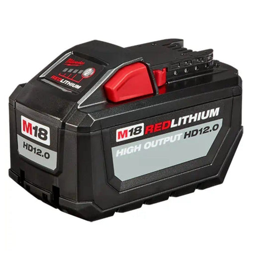 M18 REDLITHIUM™ HIGH OUTPUT™ HD12.0 BATTERY PACK - A&R Supply - Air Conditioning & Refrigeration Wholesaler - MILWAUKEE
