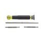 MULTI-BIT ELECTRONICS SCREWDRIVER, 4-IN-1, PHILLIPS, SLOTTED BITS - A&R Supply - Air Conditioning & Refrigeration Wholesaler - KLEIN TOOLS