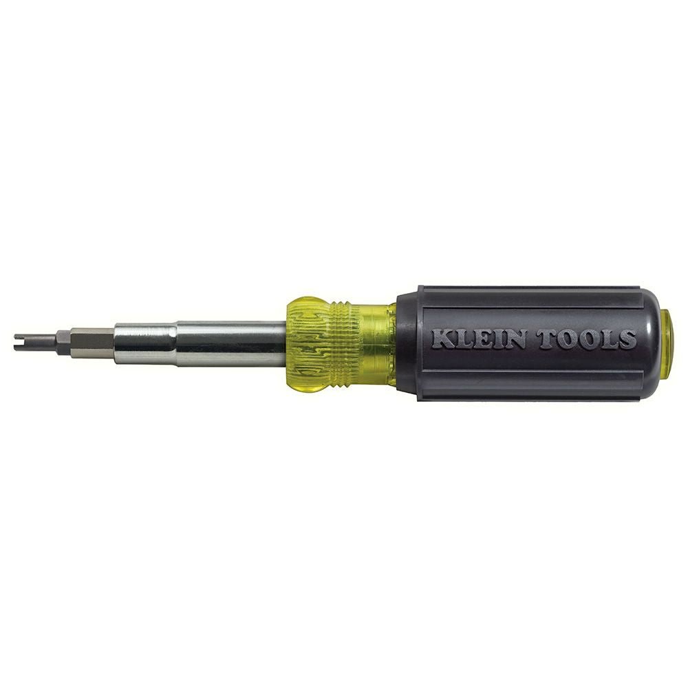MULTI-BIT SCREWDRIVER / NUT DRIVER, 11-IN-1, PH, SL, SQ, SCHRADER BITS - A&R Supply - Air Conditioning & Refrigeration Wholesaler - KLEIN TOOLS
