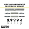 MULTI-BIT SCREWDRIVER / NUT DRIVER, 11-IN-1, PH, SL, SQ, TORX® BITS - A&R Supply - Air Conditioning & Refrigeration Wholesaler - KLEIN TOOLS