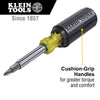 MULTI-BIT SCREWDRIVER / NUT DRIVER, 11-IN-1, PH, SL, SQ, TORX® BITS - A&R Supply - Air Conditioning & Refrigeration Wholesaler - KLEIN TOOLS