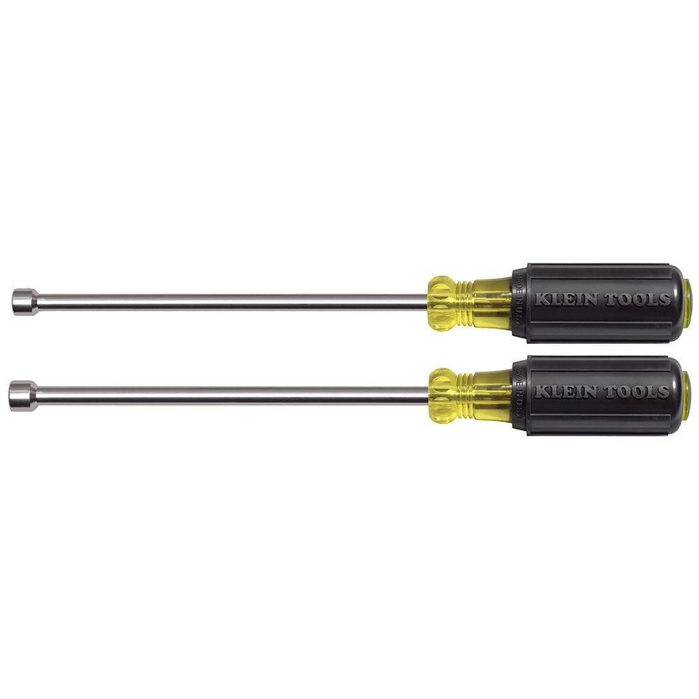 NUT DRIVER SET, MAGNETIC NUT DRIVERS, 6-INCH SHAFTS, 2-PIECE - A&R Supply - Air Conditioning & Refrigeration Wholesaler - KLEIN TOOLS