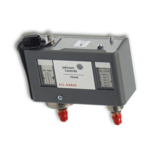 PRESSURE CONTROL ; 20''/100 PSIG LS 5 BU RANGE 100/425 - A&R Supply - Air Conditioning & Refrigeration Wholesaler - JOHNSON CONTROLS