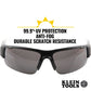 PROFESSIONAL SAFETY GLASSES - GRAY LENS - A&R Supply - Air Conditioning & Refrigeration Wholesaler - KLEIN TOOLS