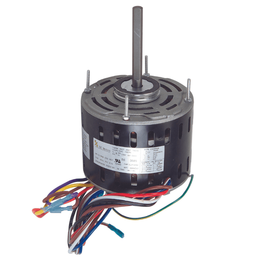PSC FURNACE BLOWER MOTOR - 1/3HP 1075RPM 208/230V - A&R Supply - Air Conditioning & Refrigeration Wholesaler - SMART ELECTRIC