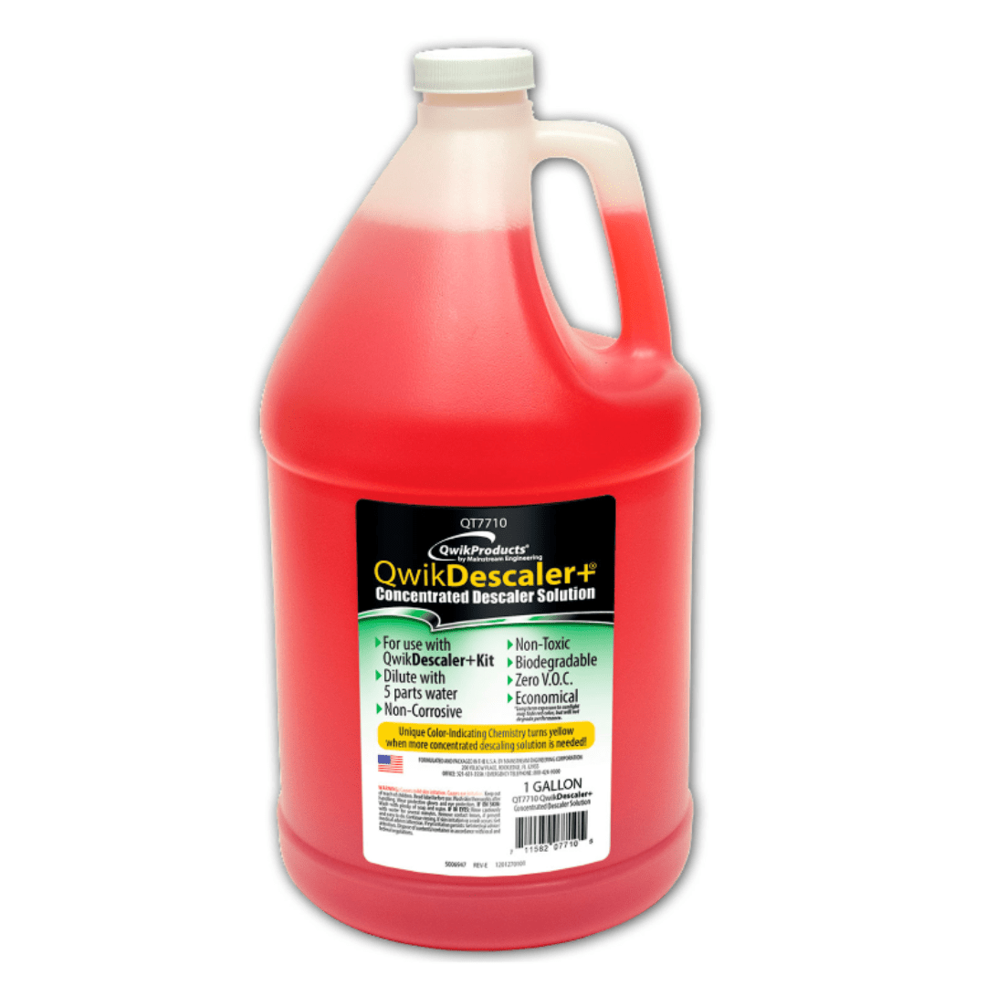 QWIK CONCENTRATED DESCALER SOLUTION - 1 GAL (LINE, RUST, SCALE REMOVER) - A&R Supply - Air Conditioning & Refrigeration Wholesaler - MAINSTREAM ENGINEERING