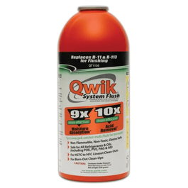 QWIK SYSTEM FLUSH® 1LB. AEROSOL CAN - A&R Supply - Air Conditioning & Refrigeration Wholesaler - MAINSTREAM ENGINEERING