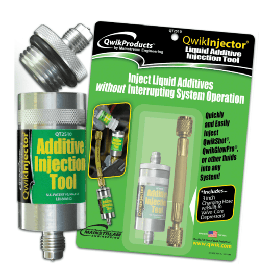 QWIKINJECTOR® LIQUID INJECTION TOOLS - A&R Supply - Air Conditioning & Refrigeration Wholesaler - MAINSTREAM ENGINEERING