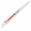 RECIPROCATING SAW BLADE: 6 TEETH PER INCH, 6" BLADE LG, 3/4" HT, 0.05" CUT WD, 5 PK - A&R Supply - Air Conditioning & Refrigeration Wholesaler - LENOX