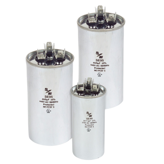 60+5 MFD.440V DUAL ROUND CAPACITOR