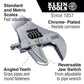 REVERSIBLE JAW/ADJUSTABLE PIPE WRENCH, 10-INCH - A&R Supply - Air Conditioning & Refrigeration Wholesaler - KLEIN TOOLS