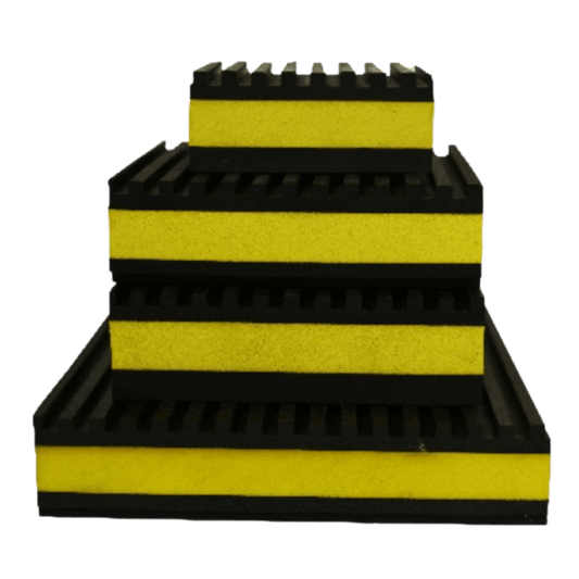 RUBBER EVA ANTI-VIBRATION PADS - 4" X 4" X 7/8" - A&R Supply - Air Conditioning & Refrigeration Wholesaler - HERCULES