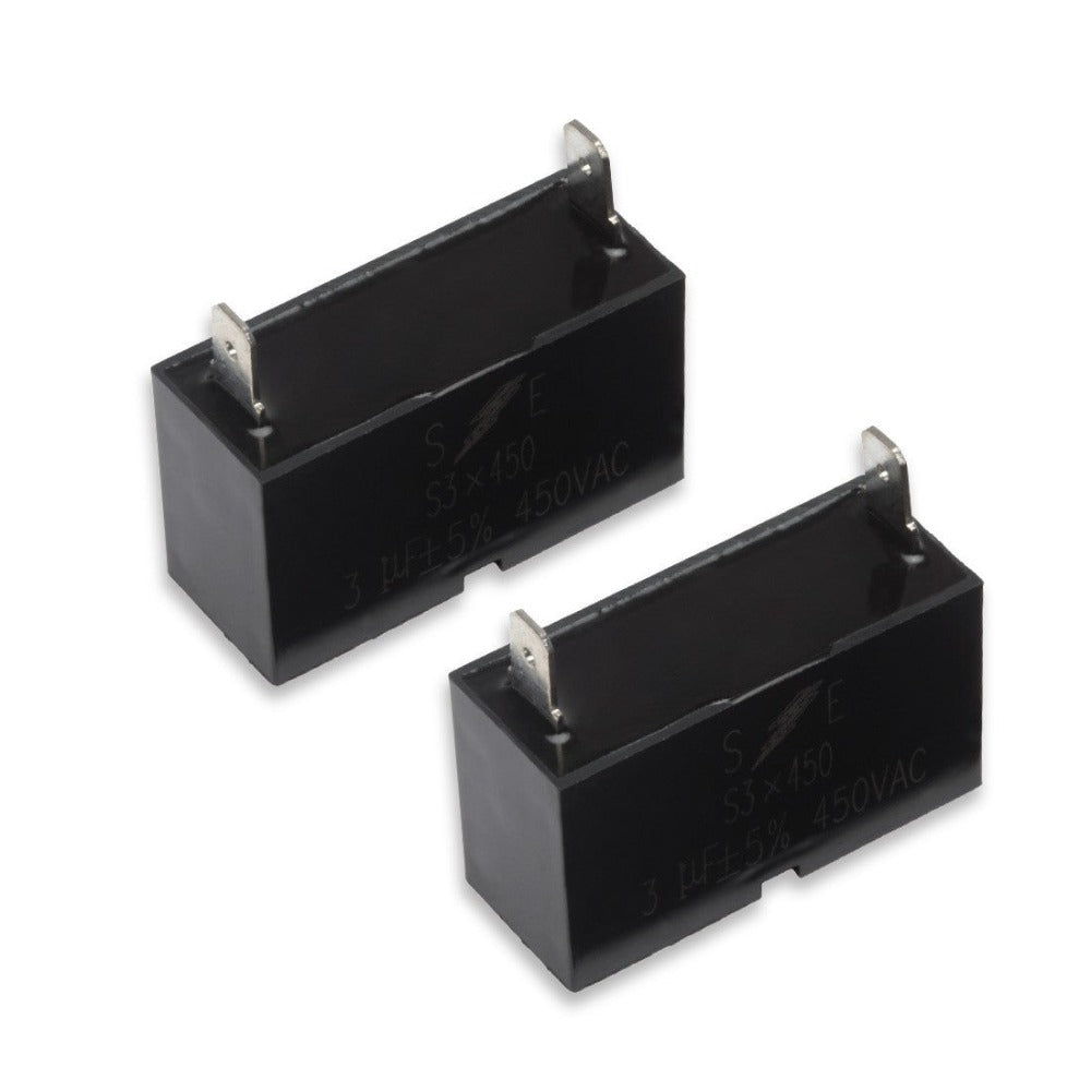 3 ΜF MFD. 250-450V SQUARE CAPACITOR