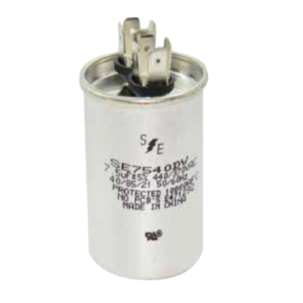 80 ΜF MFD 370V/440V ROUND CAPACITOR