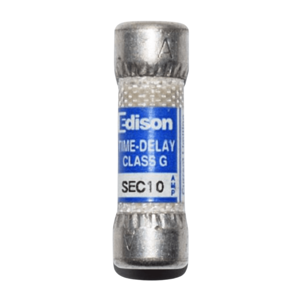 SEC 10 AMP - 600 VOLTS - CLASS G - TIME DELAY FUSE - A&R Supply - Air Conditioning & Refrigeration Wholesaler - EDISON