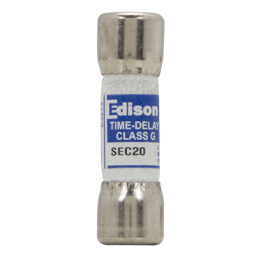 SEC 20 AMP - 600 VOLTS - CLASS G - TIME DELAY FUSE - A&R Supply - Air Conditioning & Refrigeration Wholesaler - EDISON