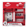 SHOCKWAVE™ IMPACT DUTY DRILL & DRIVE SET - 40PC - A&R Supply - Air Conditioning & Refrigeration Wholesaler - MILWAUKEE