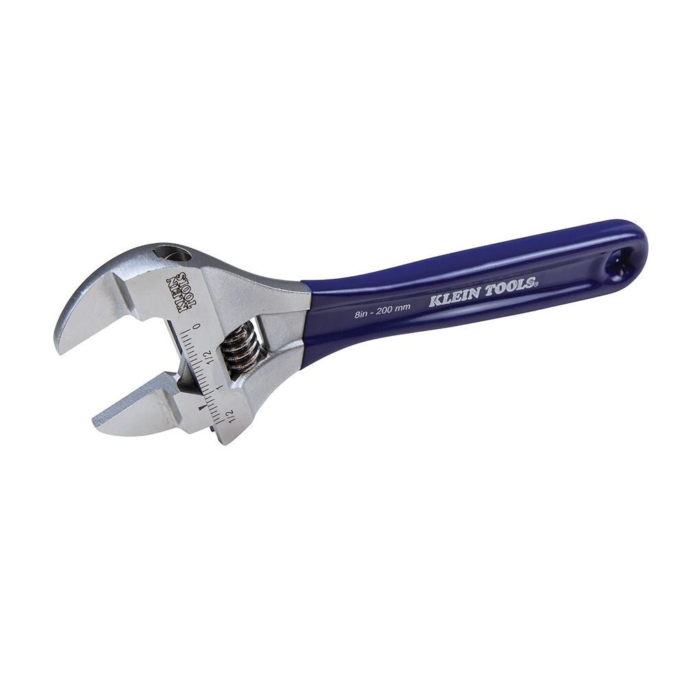 SLIM-JAW ADJUSTABLE WRENCH, 8-INCH - A&R Supply - Air Conditioning & Refrigeration Wholesaler - KLEIN TOOLS