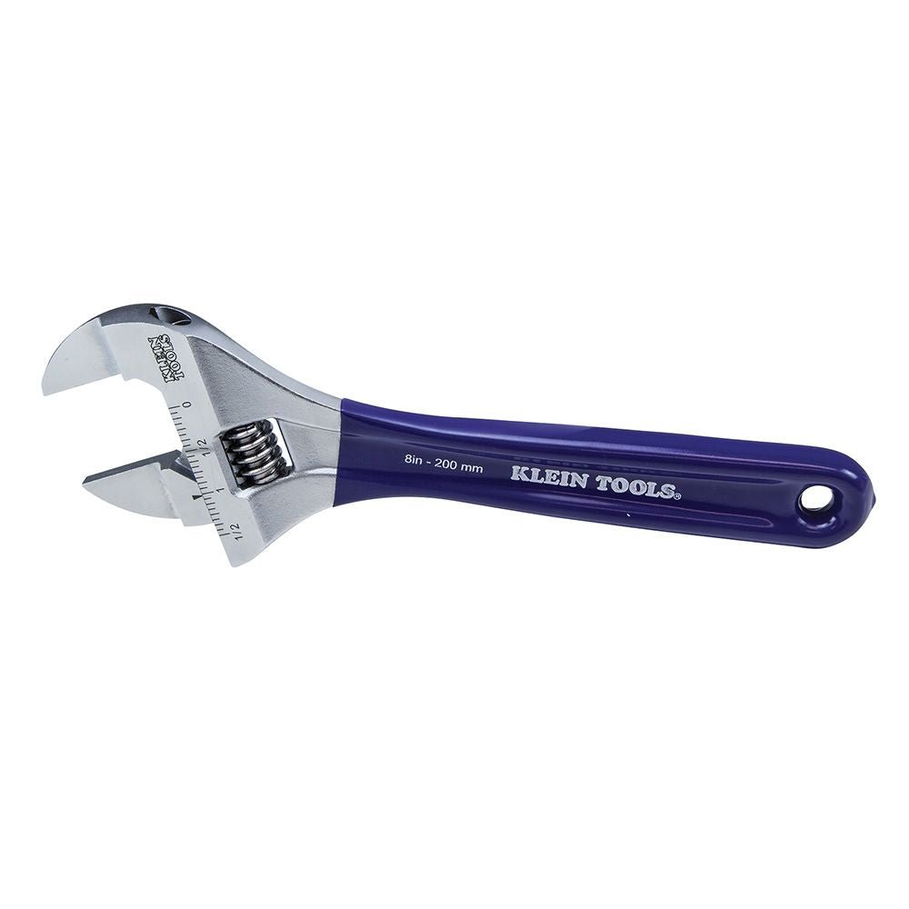 SLIM-JAW ADJUSTABLE WRENCH, 8-INCH - A&R Supply - Air Conditioning & Refrigeration Wholesaler - KLEIN TOOLS