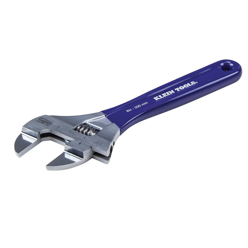 SLIM-JAW ADJUSTABLE WRENCH, 8-INCH - A&R Supply - Air Conditioning & Refrigeration Wholesaler - KLEIN TOOLS