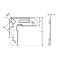 STACKABLE "F" CORNER FOR AUTOMATIC INSERTION - A&R Supply - Air Conditioning & Refrigeration Wholesaler - ELGEN