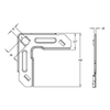 STACKABLE "F" CORNER FOR AUTOMATIC INSERTION - A&R Supply - Air Conditioning & Refrigeration Wholesaler - ELGEN