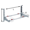 STAILESS STEEL WALL CONDENSER BRACKET - MAX LOAD: 617LBS - A&R Supply - Air Conditioning & Refrigeration Wholesaler - HERCULES