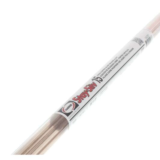 STAY-SILV 15% FLAT BRAZING RODS (28 STICKS PER TUBE) - A&R Supply - Air Conditioning & Refrigeration Wholesaler - HARRIS