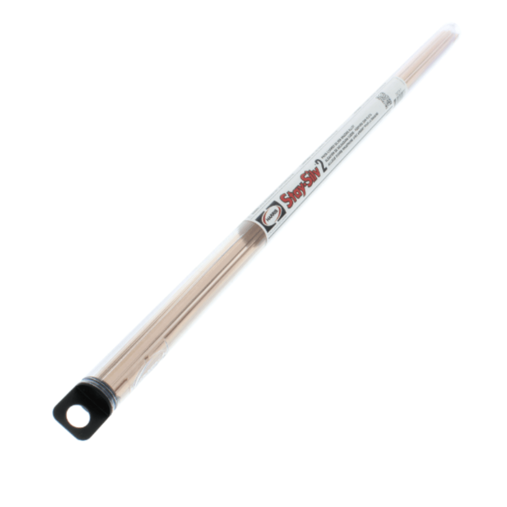 STAY-SILV 2% SILVER PHOS-COPPER SOLDER BRAZING ALLOY (28 STICKS PER TUBE) - A&R Supply - Air Conditioning & Refrigeration Wholesaler - HARRIS