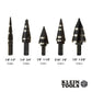 STEP DRILL BIT 11 DOUBLE-FLUTED 7/8 TO 1-1/8-INCH - A&R Supply - Air Conditioning & Refrigeration Wholesaler - KLEIN TOOLS