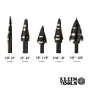 STEP DRILL BIT 11 DOUBLE-FLUTED 7/8 TO 1-1/8-INCH - A&R Supply - Air Conditioning & Refrigeration Wholesaler - KLEIN TOOLS