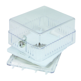 T-STAT GUARD CLEAR PLASTIC - 4 3/4" x 4 1/4" x 2 3/4"