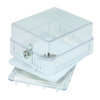 T-STAT GUARD CLEAR PLASTIC - 4 3/4" x 4 1/4" x 2 3/4"