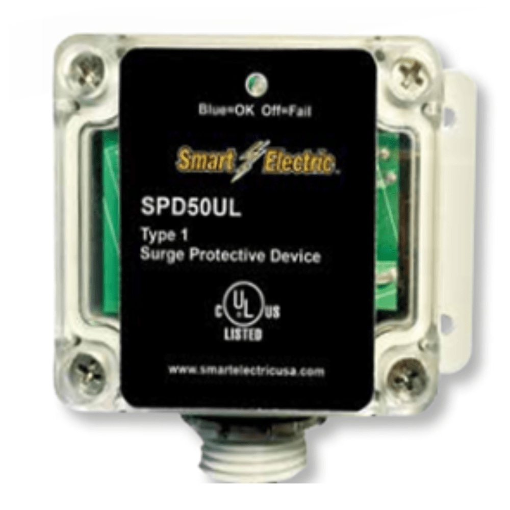 SURGE PROTECTIVE DEVICE, UL TYPE 1, SPD, DISC: 10KA, PTMOV, SCCR: 200KA - A&R Supply - Air Conditioning & Refrigeration Wholesaler - SMART ELECTRIC