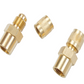 1/4" MALE FLARE x1/4" FEMALE FLARE W/CORE UNIO