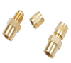 1/4" MALE FLARE x1/4" FEMALE FLARE W/CORE UNIO