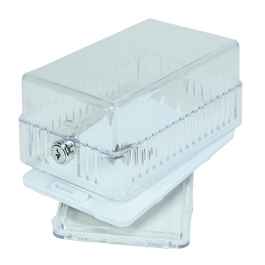 T-STAT GUARD CLEAR PLASTIC - 5 3/4" x 3 1/2" x 2 3/4" - A&R Supply - Air Conditioning & Refrigeration Wholesaler - SMART ELECTRIC
