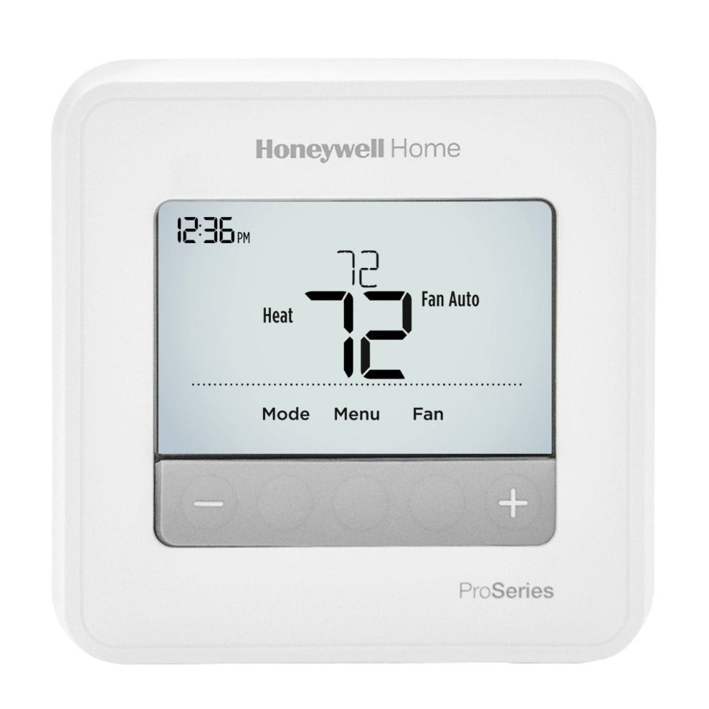 T4 PRO PROGRAMMABLE THERMOSTAT - 1 HEAT/1 COOL - A&R Supply - Air Conditioning & Refrigeration Wholesaler - HONEYWELL