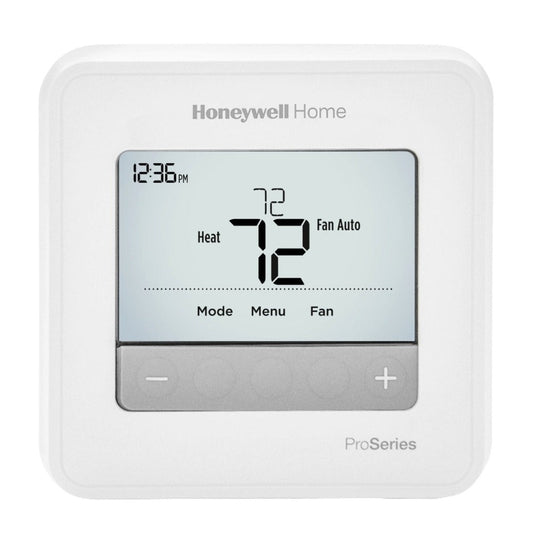 T4 PRO PROGRAMMABLE THERMOSTAT - 1 HEAT/1 COOL - A&R Supply - Air Conditioning & Refrigeration Wholesaler - HONEYWELL