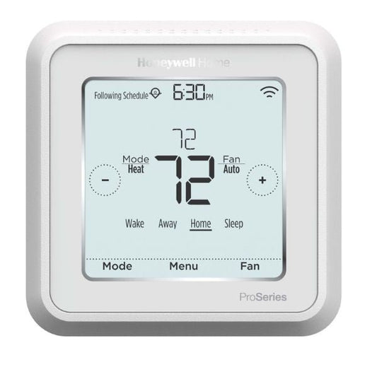 T6 PRO SMART THERMOSTAT MULTI-STAGE 3 HEAT/2 COOL - A&R Supply - Air Conditioning & Refrigeration Wholesaler - HONEYWELL