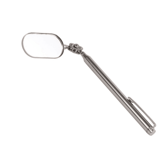 TELESCOPIC INSPECTION MIRROR - 1" X 2" OVAL - EXTENDS 19" - A&R Supply - Air Conditioning & Refrigeration Wholesaler - SMART ELECTRIC