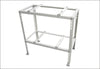 TWO CONDENSING UNIT STAND - MAX LOAD: 440LBS - L:31-7/16" x H: 47-1/4" x D:19-11/16" - A&R Supply - Air Conditioning & Refrigeration Wholesaler - HERCULES