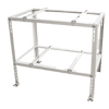 TWO CONDENSING UNIT STAND - MAX LOAD: 440LBS - L:31-7/16" x H: 47-1/4" x D:19-11/16" - A&R Supply - Air Conditioning & Refrigeration Wholesaler - HERCULES