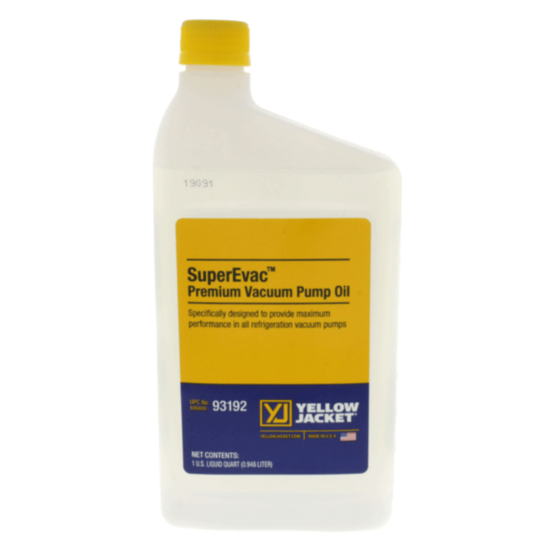 VACUUM PUMP OIL - 1 QUART - A&R Supply - Air Conditioning & Refrigeration Wholesaler - YELLOW JACKET